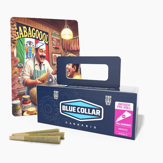 Blue Collar Cannabis - Blue Collar | Gabagool Infused Pre Rolls 3pk - .33g - 1