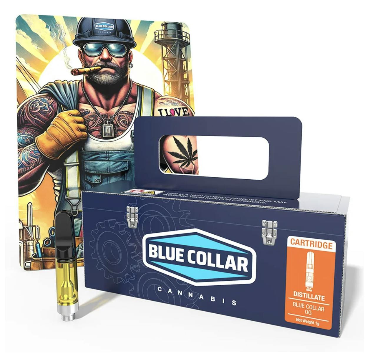 Blue Collar Cannabis - Blue Collar | Blue Collar OG Cartridge 1g - 1
