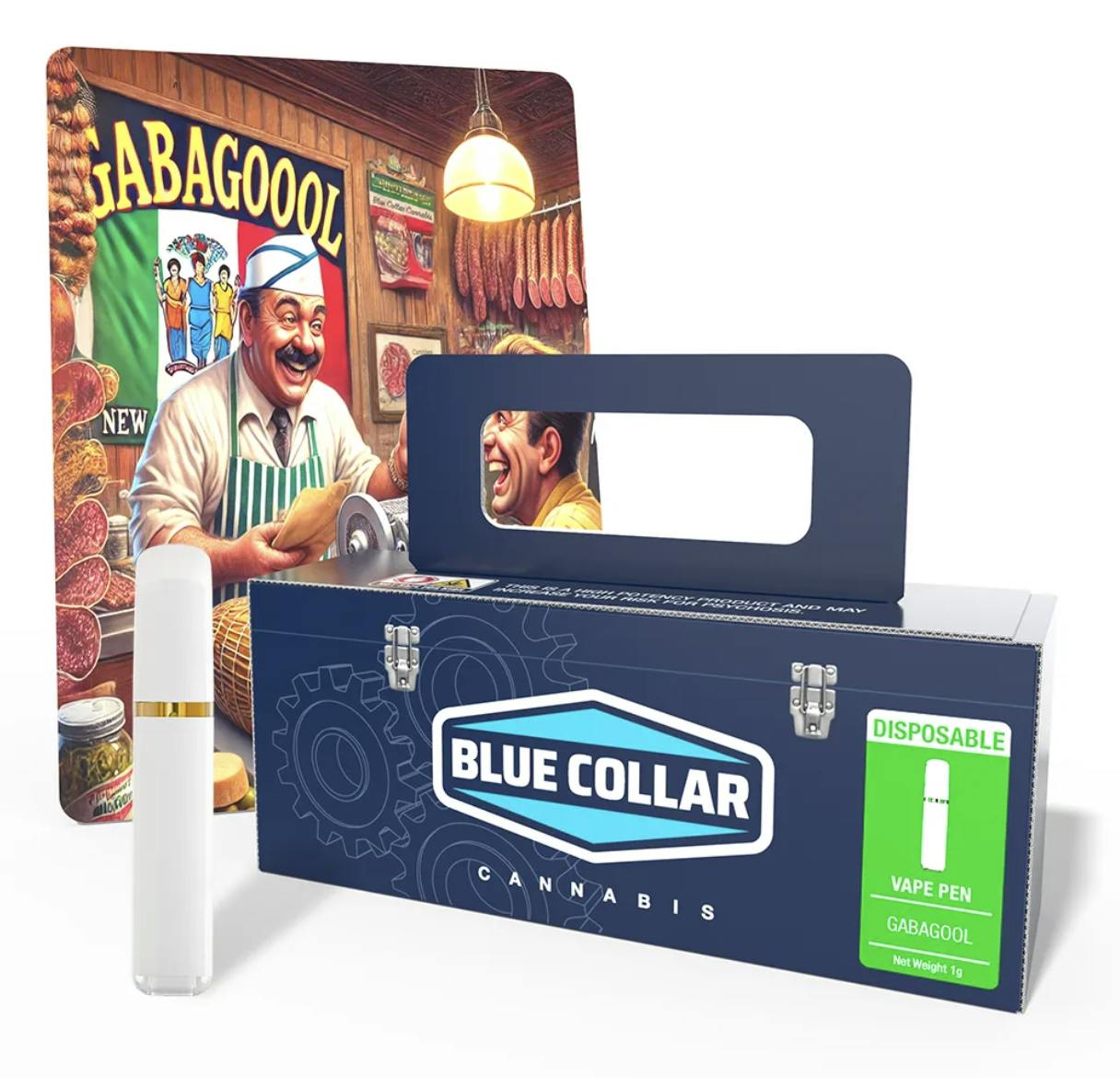 Blue Collar Cannabis - Blue Collar | Gabagool AIO 1g - 1