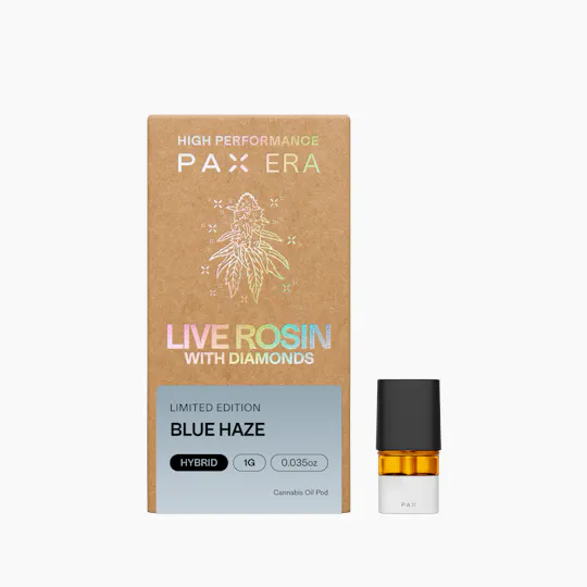 PAX - Live Rosin with Diamonds | Blue Haze LTO 1g - 1