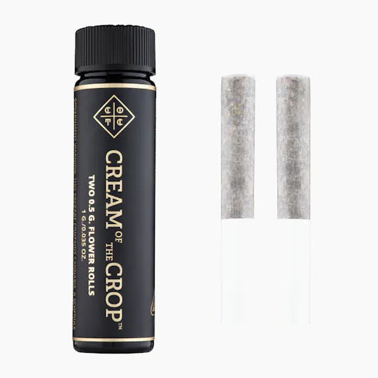 Cream of the Crop - Brides Maid | Two Half Gram Premium Flower Prerolls | 1g - 1