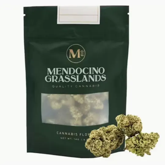 Mendocino Grasslands - Mendocino Grasslands | Garlic Mints | Flower 14g Bag Smalls - 1
