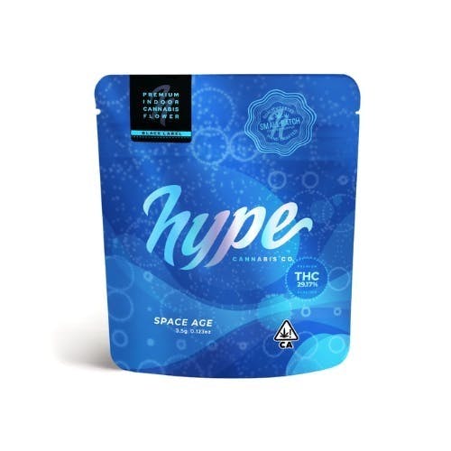 Hype Cannabis Co - Space Age Black Label Flower 3.5G - 1