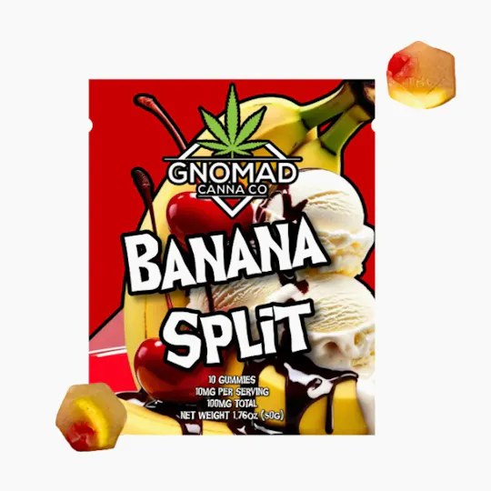 Gnomad - GNOMAD GUMMIES - BANANA SPLIT - 1
