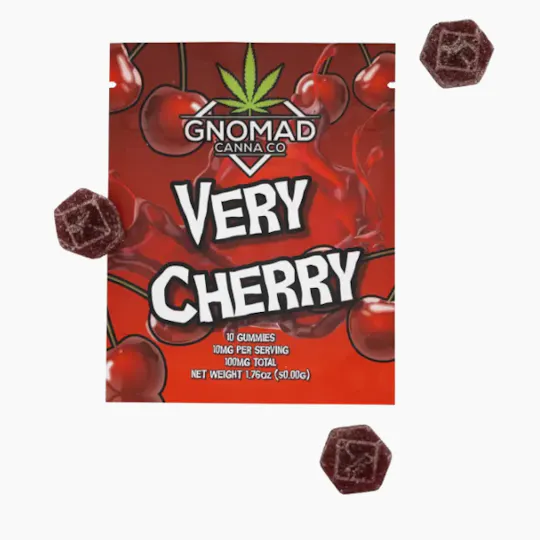Gnomad - GNOMAD GUMMIES 100MG- VERY CHERRY - 1
