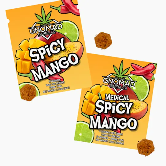 Gnomad - GNOMAD GUMMIES 100MG- SPICY MANGO - 1