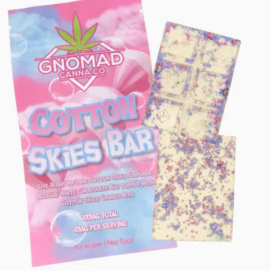 Gnomad - GNOMAD BAR 100MG - COTTON SKIES (ROSIN INFUSED) - 1