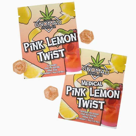 Gnomad - GNOMAD GUMMIES 1000MG (MED) - PINK LEMON TWIST - 1