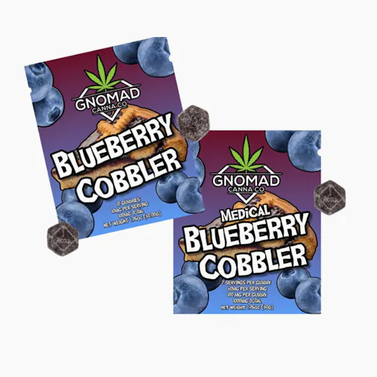 Gnomad - GNOMAD GUMMIES 1000MG (MED)- BLUEBERRY COBBLER - 1