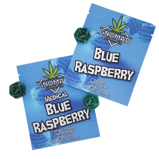 Gnomad - GNOMAD GUMMIES 1000MG (MED) - BLUE RASPBERRY - 1