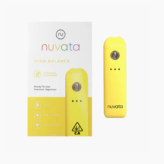 Nuvata - Nuvata | Mind Balance Tropical | Disposable | 0.5g - 1