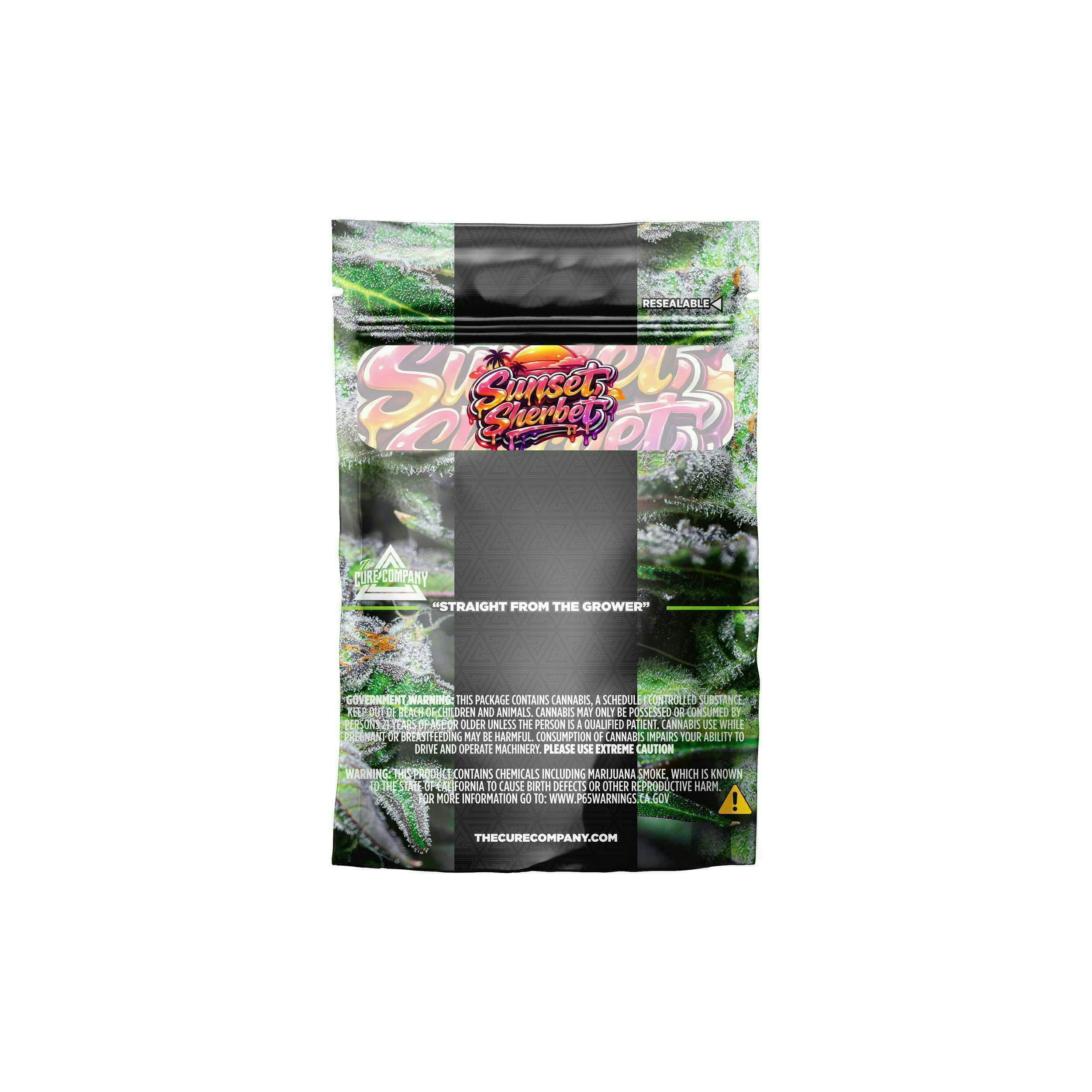 The Cure Company - The Cure Company | Sunset Sherbet | Smalls | 3.5g - 1