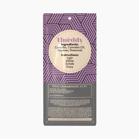 Threddy - Threddy - 2PK - Banana Kush - 1G - 1