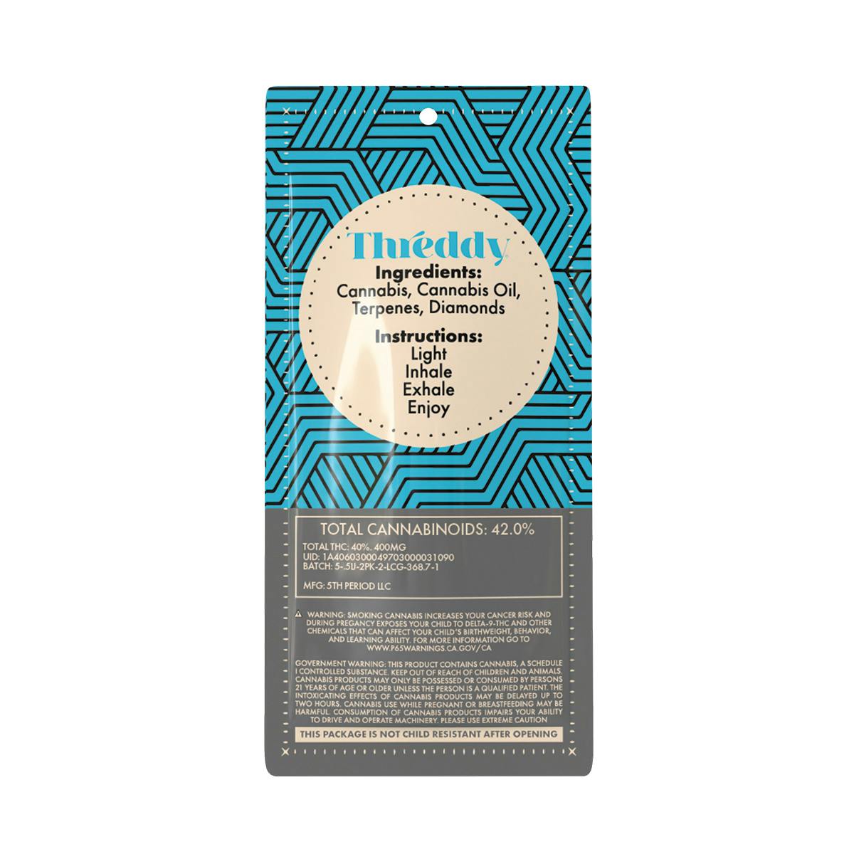 Threddy - Threddy - 2PK - Lemon Cherry Gelato - 1G - 1