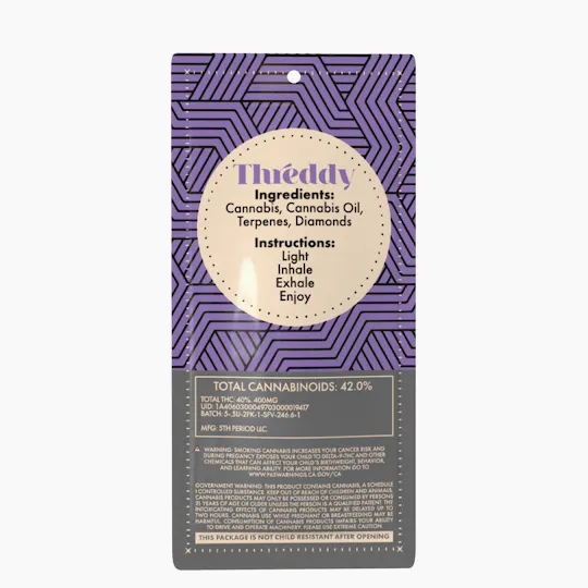 Threddy - Threddy - 2PK - SFV OG - 1G - 1