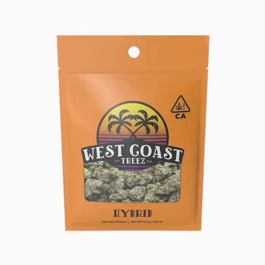 West Coast Treez - Kush Crasher – Hybrid – 3.5g - 1
