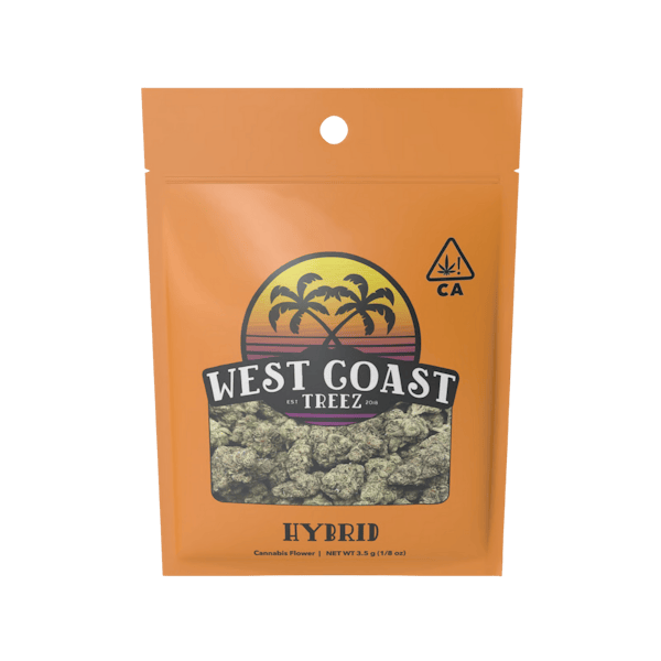 West Coast Treez - White Runtz – Hybrid – 3.5g - 1