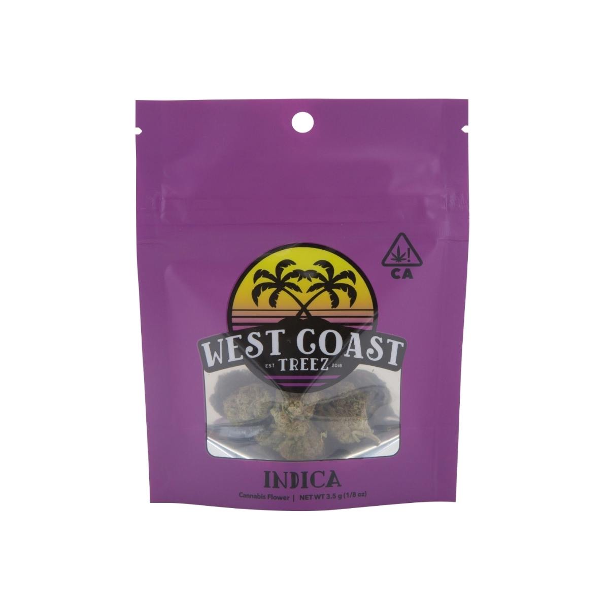 West Coast Treez - Sweet N' Gassy – Indica – 3.5g - 1