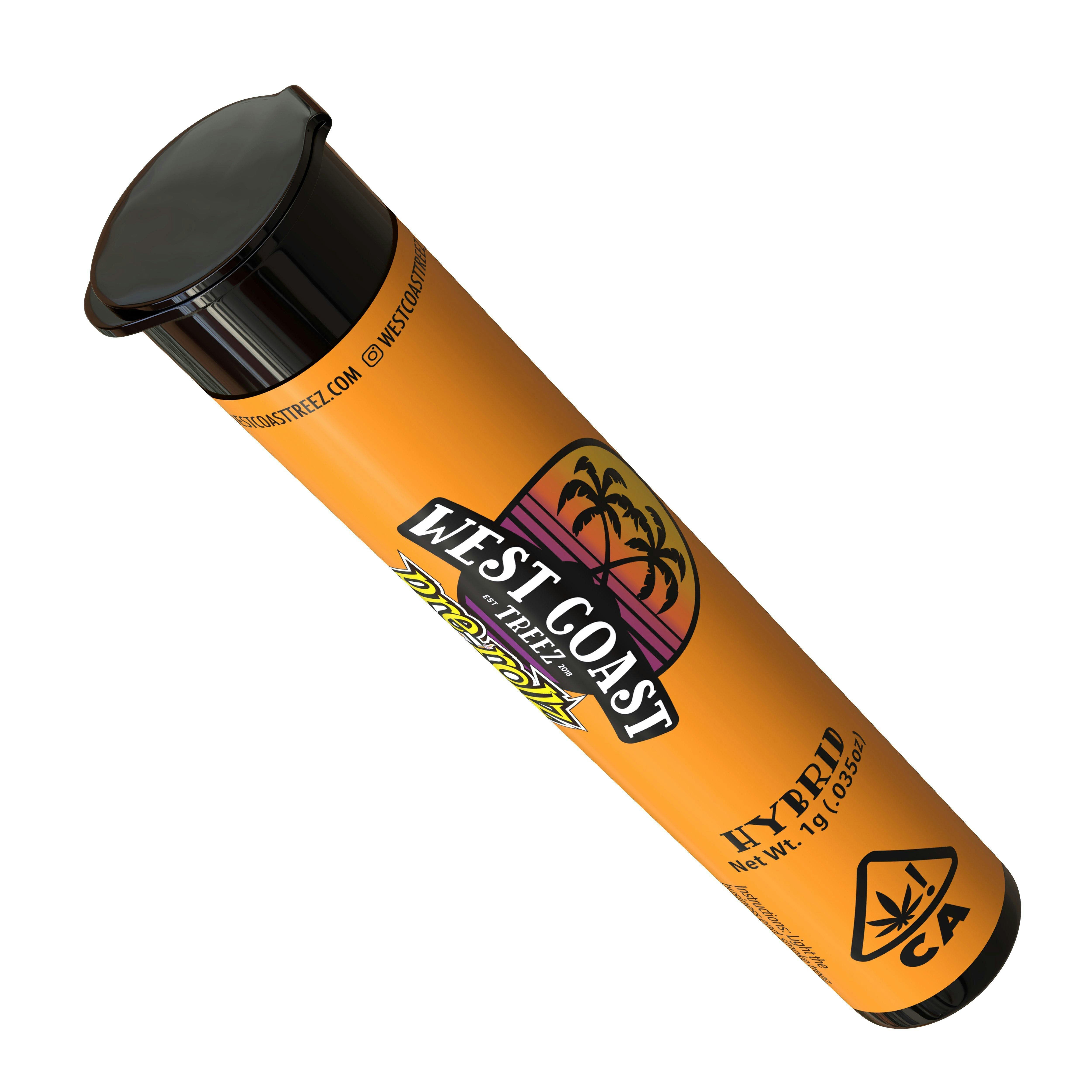 West Coast Treez - GG4 – Hybrid – Pre Rollz – 1g - 1