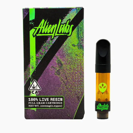 Alien Labs - Peanut Butter Cup – Live Resin 510 Cartridge – 1g - 1