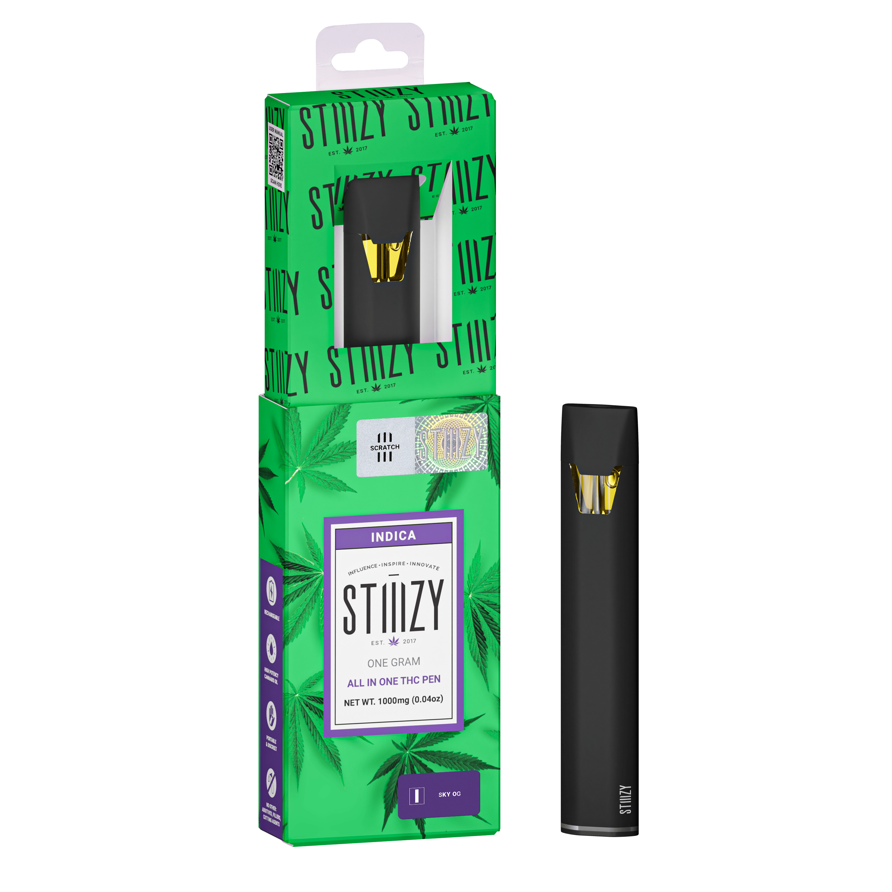 STIIIZY - STIIIZY - SKY OG - 1G All-In-One Pen - 1