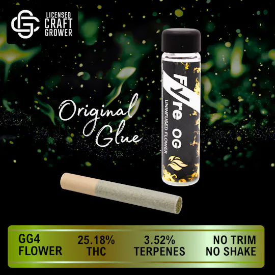 Realeaf Botanicals - Fyre OG Uninfused GG4 Pre-roll 1.0g - 1