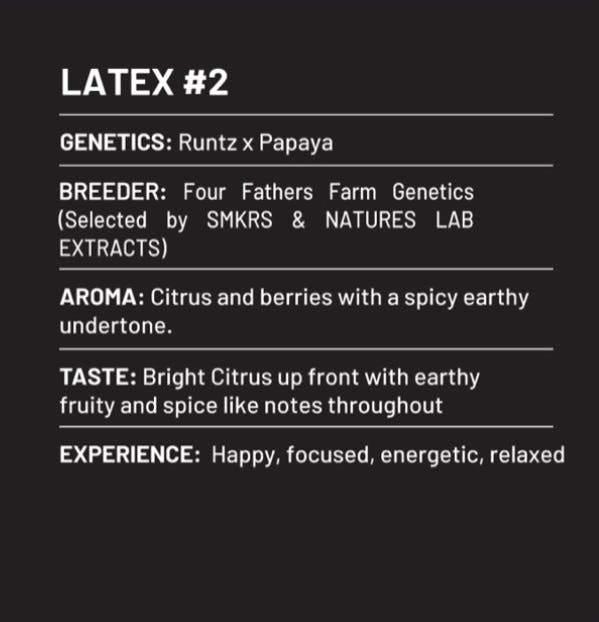 Natures Lab Extracts - Latex - Live Rosin - 1