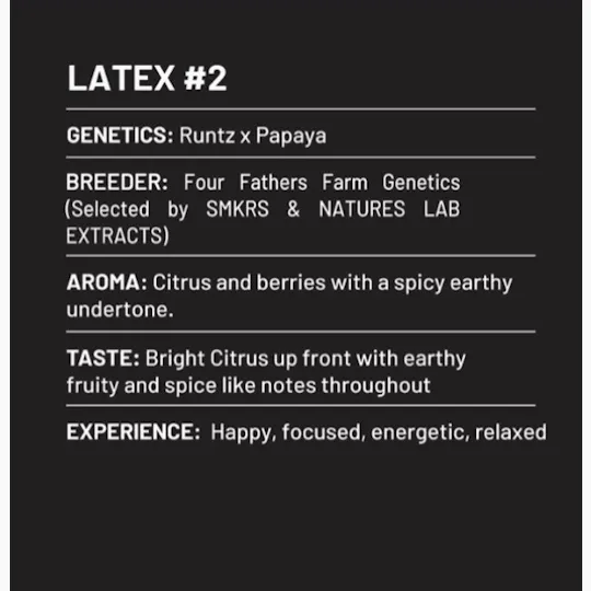 Natures Lab Extracts - Latex - Live Rosin - 1