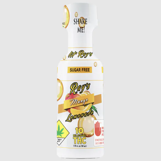Ray's Lemonade - Ray's Lemonade | Lil' Ray's | Sugar Free Mango | 10mg THC - 1