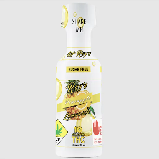 Ray's Lemonade - Ray's Lemonade | Lil' Rays | Sugar Free Pineapple | 10mg THC - 1