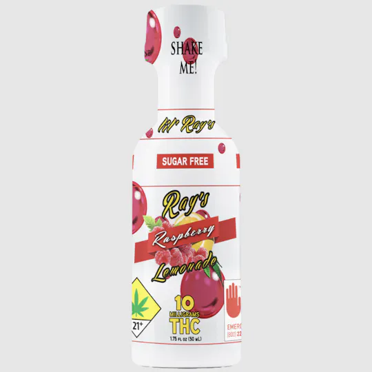 Ray's Lemonade - Ray's Lemonade | Lil' Rays | Sugar Free Raspberry | 10mg THC - 1