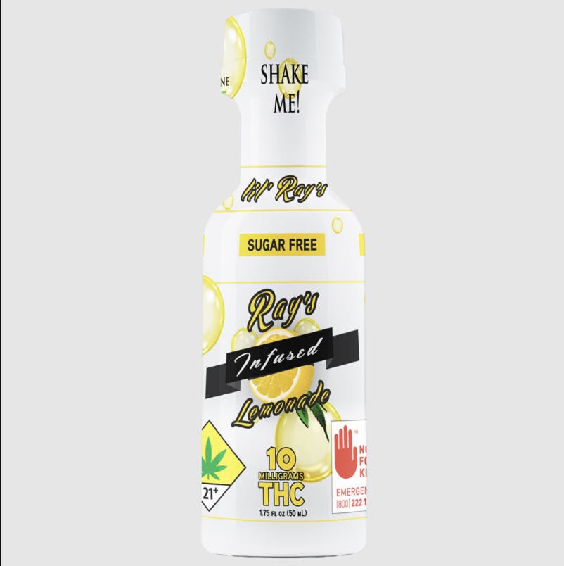 Ray's Lemonade - Ray's Lemonade | Lil' Ray's | Sugar Free Original Lemonade | 10mg THC - 1