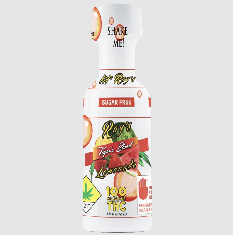 Ray's Lemonade - Ray's Lemonade | Lil' Ray's | Sugar Free Tiger's Blood | 100mg THC - 1