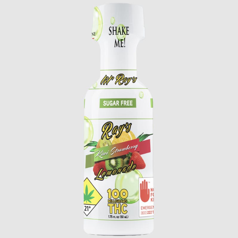 Ray's Lemonade - Ray's Lemonade | Lil' Ray's | Sugar Free Kiwi Strawberry | 100mg THC - 1