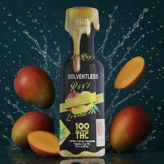 Ray's Lemonade - Ray's Lemonade | Lil' Ray's | Solventless Mango | 100mg THC - 1