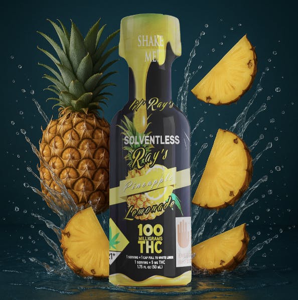 Ray's Lemonade - Ray's Lemonade | Lil' Rays | Solventless Pineapple | 100mg THC - 1
