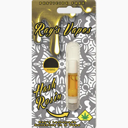 Ray's Lemonade - Ray's Lemonade | Ray's Vapes | HR | Hybrid | Cartridge | 1g - 1