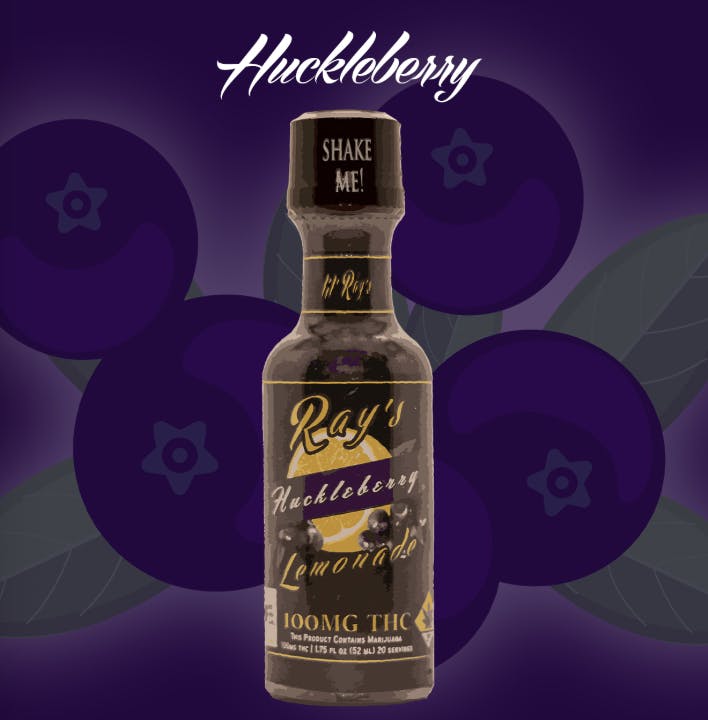 Ray's Lemonade - Ray's Lemonade | Lil' Ray's | Huckleberry | 100mg THC - 1