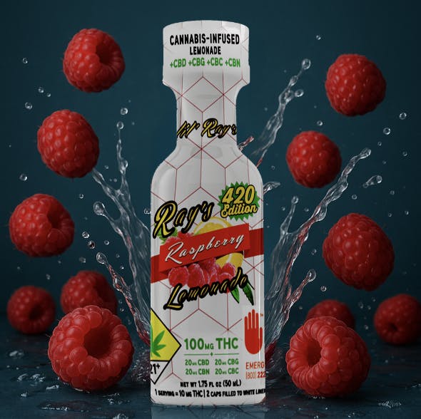 Ray's Lemonade - Ray's Lemonade | Lil' Ray's | Raspberry | THC/CBD/CBG/CBN/CBC - 1