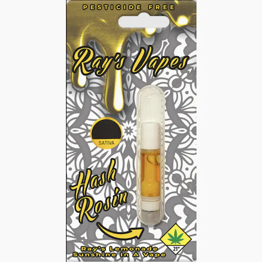 Ray's Lemonade - Ray's Lemonade | Ray's Vapes | HR | Sativa 1g Vape Cartridge - 1