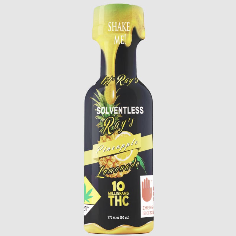 Ray's Lemonade - Ray's Lemonade | Lil' Ray's | Solventless Pineapple | 10mg THC - 1