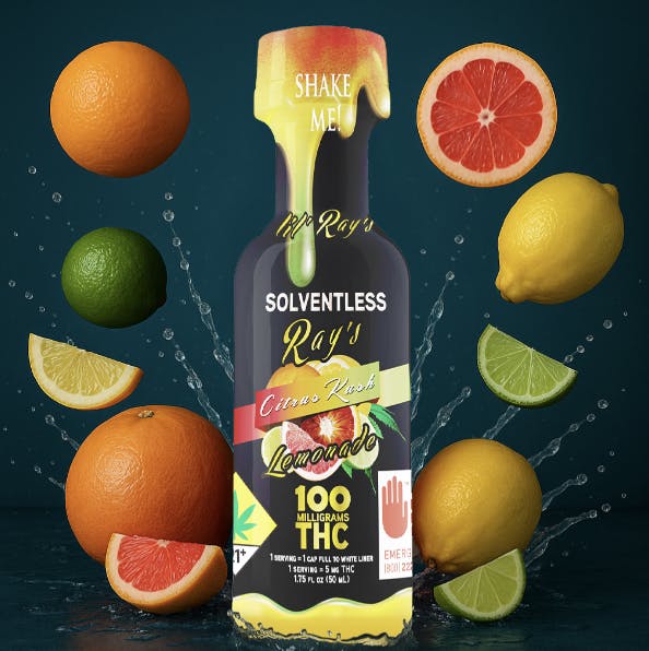 Ray's Lemonade - Ray's Lemonade | Lil' Ray's | Solventless Citrus Kush | 100mg THC - 1