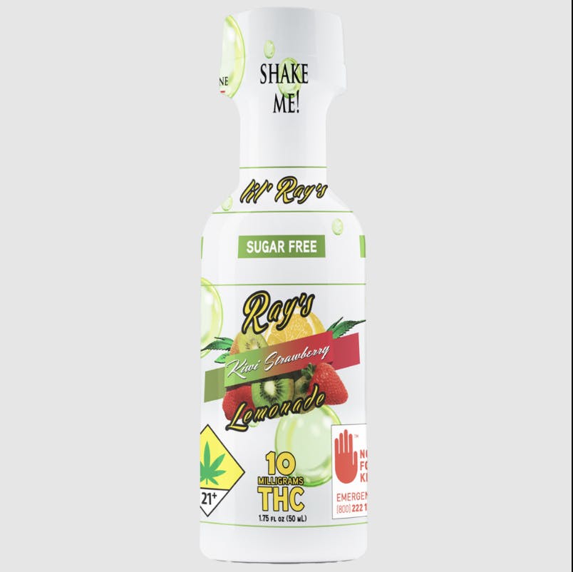 Ray's Lemonade - Ray's Lemonade | Lil' Rays | Sugar Free Kiwi Strawberry | 10mg THC - 1