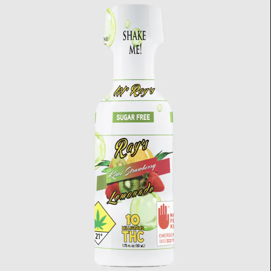 Ray's Lemonade - Ray's Lemonade | Lil' Rays | Sugar Free Kiwi Strawberry | 10mg THC - 1