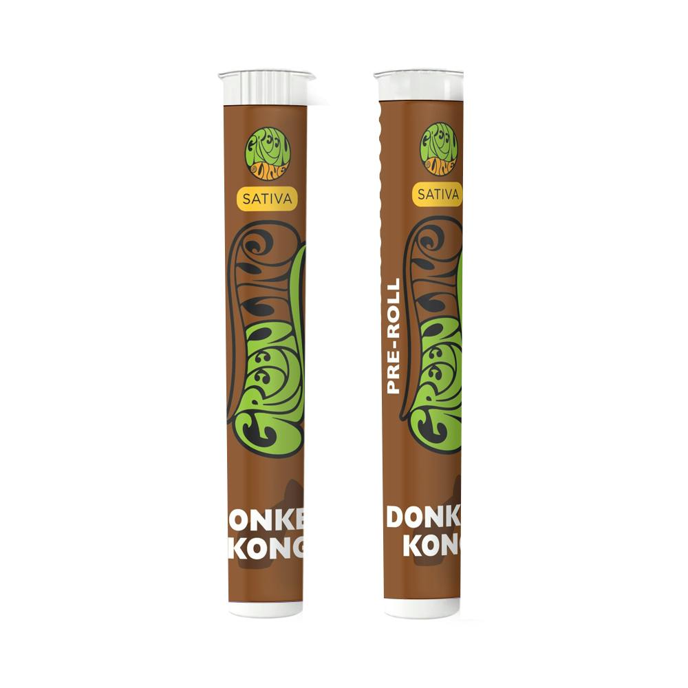 Greenline - Donkey Kong - Indoor Flower Pre-Roll - Sativa - 1g - 1