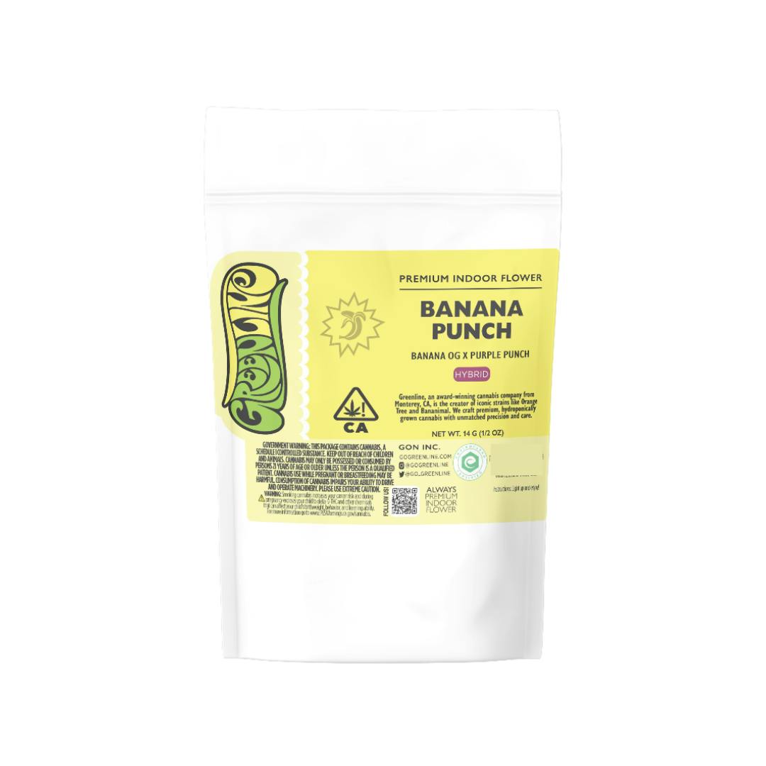 Greenline - Banana Punch - 1/2 oz - Indoor - Hybrid - 14g - 1