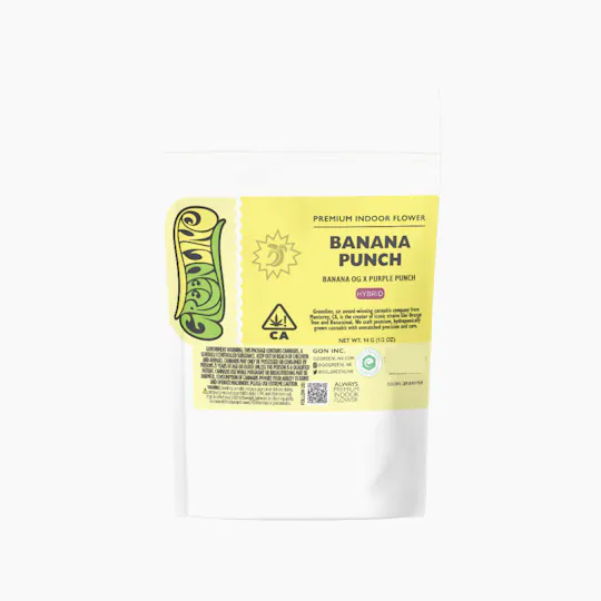Greenline - Banana Punch - 1/2 oz - Indoor - Hybrid - 14g - 1