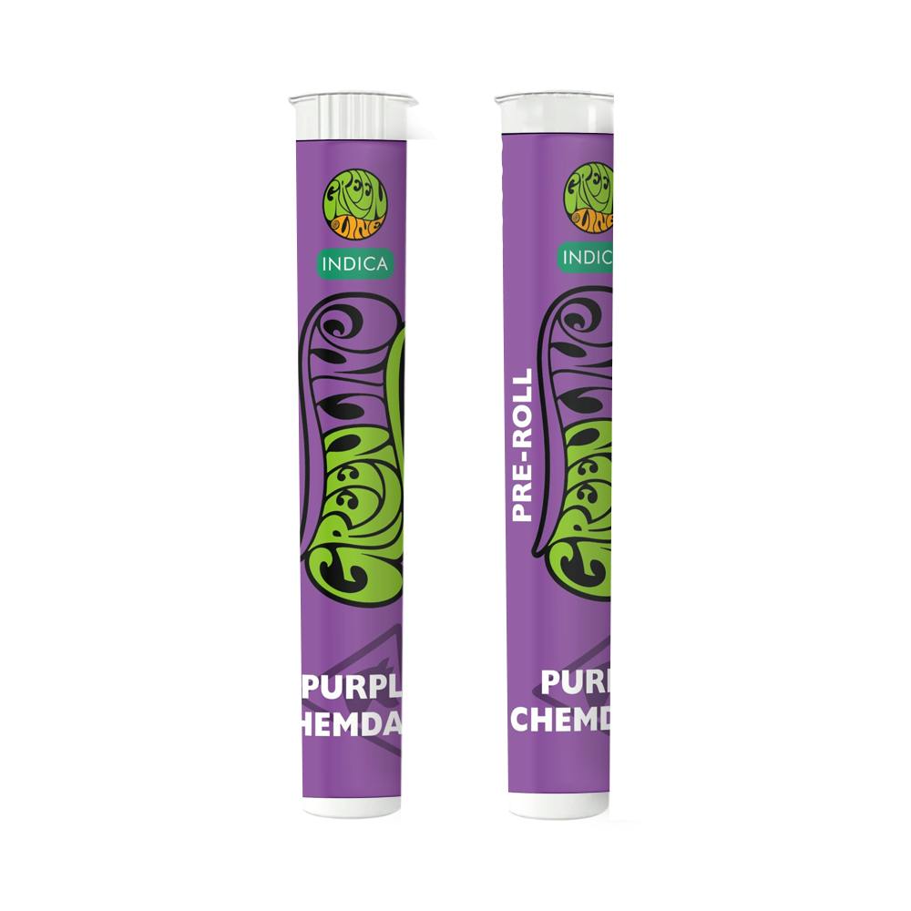 Greenline - Purple Chemdawg - Indoor Flower Pre-Roll - Hybrid - 1g - 1