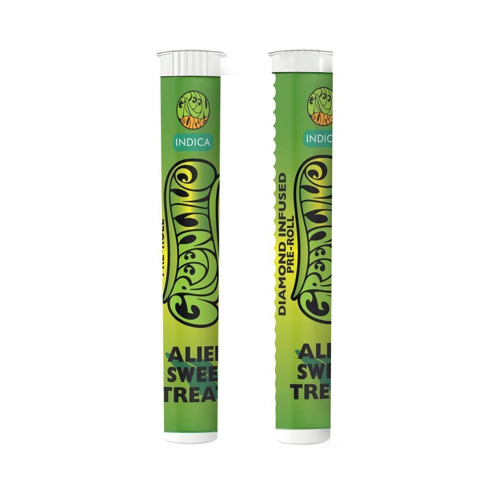 Greenline - Alien Sweet Treats - Diamond Infused - Indoor Flower Pre-Roll - Hybrid - 1g - 1
