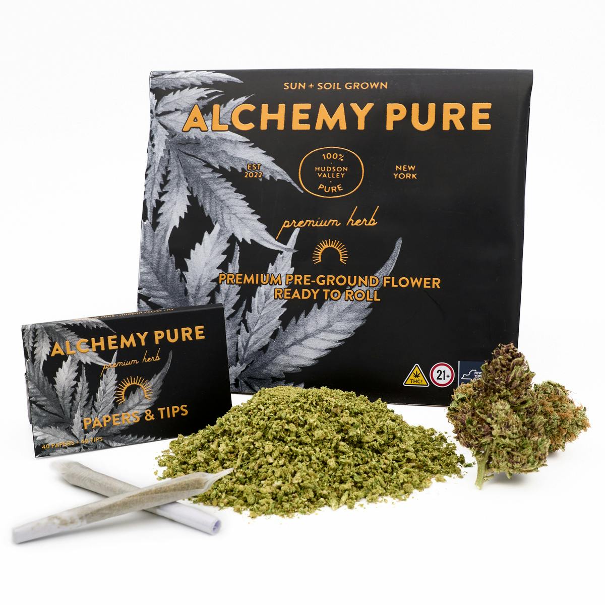 Alchemy Pure - Bliss Blend 14g infused Roll Your Own Pouch - 1